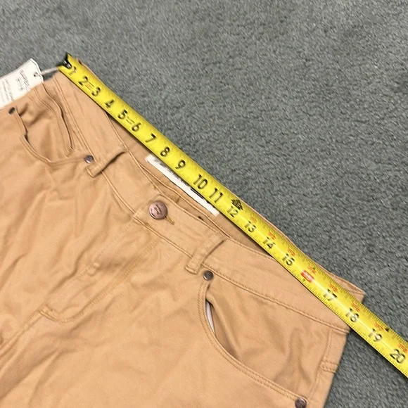 NEW Barbell Apparel Stretch Khaki Pants Mens Size 34 Slim l Athletic Fit